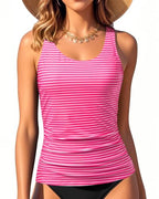Women's Tummy Control Tankini Top