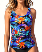 Women's Tummy Control Tankini Top