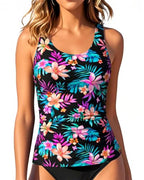 Women's Tummy Control Tankini Top