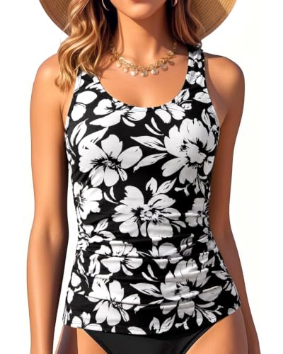 Women's Tummy Control Tankini Top