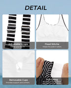 Women's Tummy Control Tankini Top