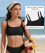 Wire-free Sports Bikini Swim Top