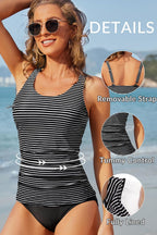 Women's Tummy Control Tankini Top