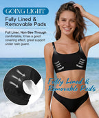 Wire-free Sports Bikini Swim Top